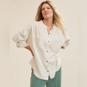 WORN ONCE‼️ Aerie Roll With It Lightweight Fleece Shirt